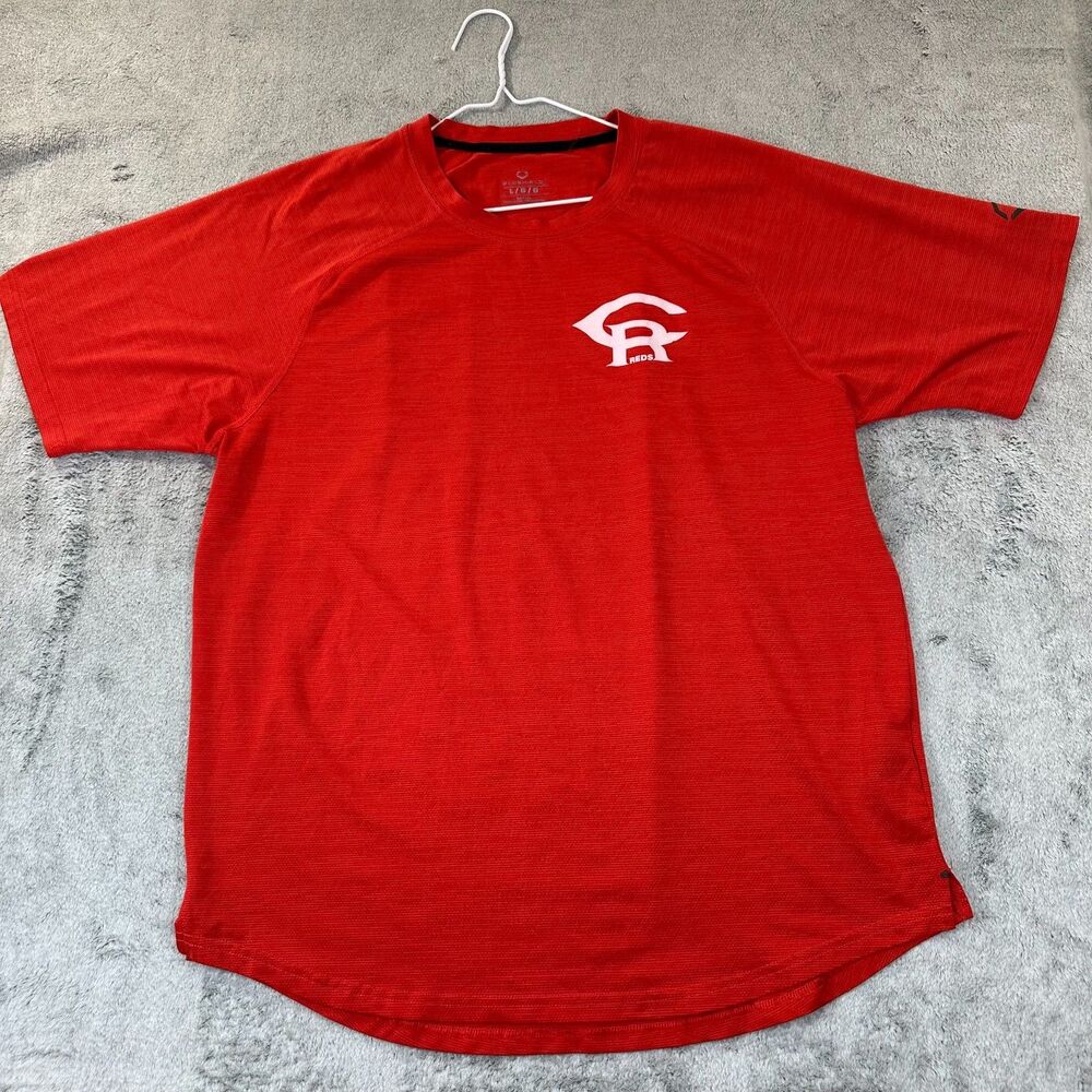 EvoShield Cincinnati Reds Men’s Red Short Sleeve Training Shirt Size L